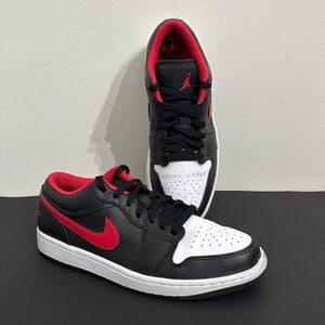AIR JORDAN 1 LOW White Toe 2022 Size 9 Adults